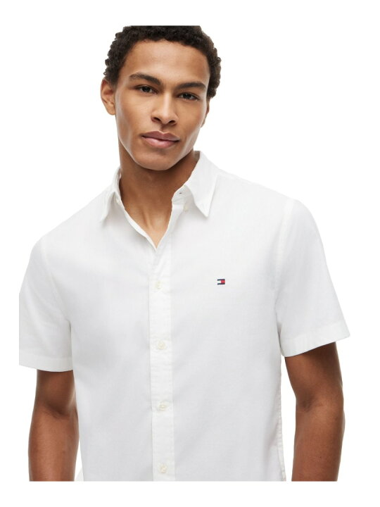 楽天市場】オックスフォードソリッドショートスリーブシャツ TOMMY 