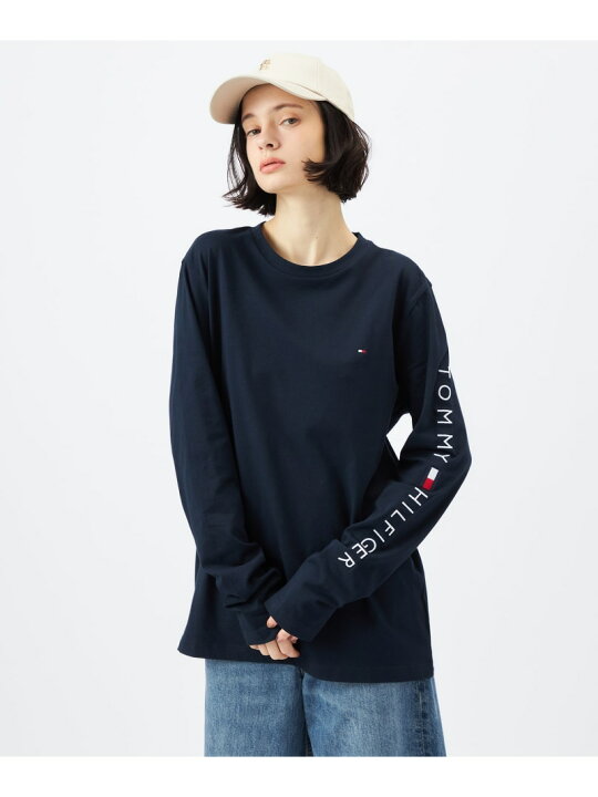 楽天市場】ロゴロングスリーブTシャツ TOMMY HILFIGER トミー 
