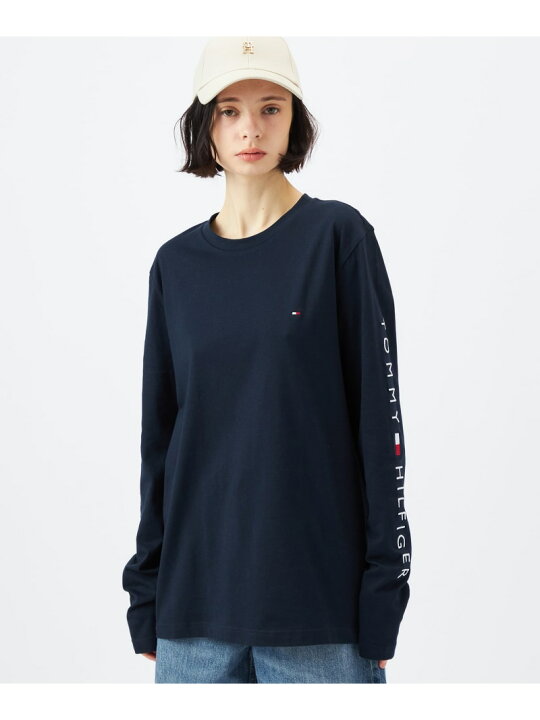 楽天市場】ロゴロングスリーブTシャツ TOMMY HILFIGER トミー 
