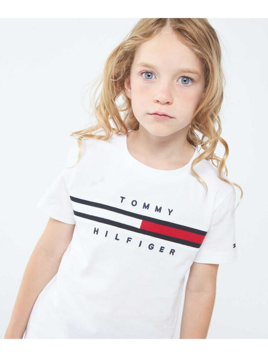 楽天市場】(K)TOMMY HILFIGER(トミーヒルフィガー) BOYS フラッグ ロゴ  