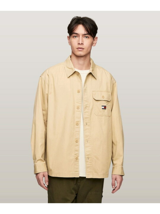 楽天市場】【SALE／40%OFF】バーシティヒーローオーバーシャツ TOMMY 