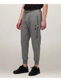 ベーシックロゴスウェットパンツ TOMMY HILFIGER トミーヒルフィガー パンツ ジャージ・スウェットパンツ ネイビー グレー【送料無料】[Rakuten Fashion]
