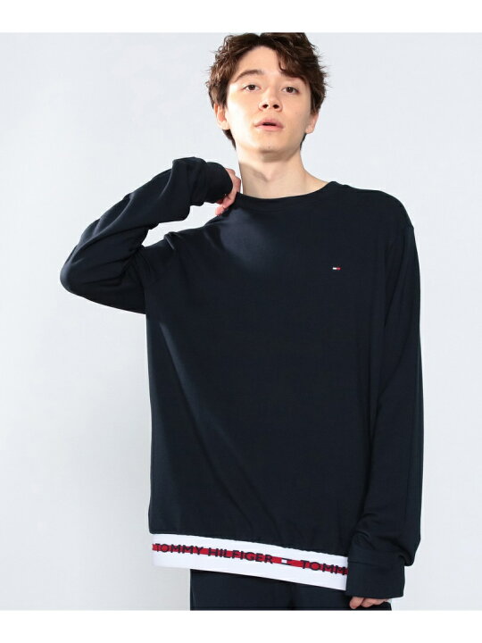 楽天市場 Sale 40 Off M Tommy Hilfiger トミーヒルフィガー ロゴトレーナー スウェット Tommy Hilfiger トミーヒルフィガー カットソー スウェット ネイビー Rba E 送料無料 Rakuten Fashion Tommy Hilfiger