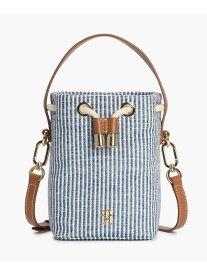 【SALE／50%OFF】プレミアムビーチバケットバッグ TOMMY HILFIGER トミーヒルフィガー バッグ ショルダーバッグ ベージュ ブルー【RBA_E】【送料無料】[Rakuten Fashion]