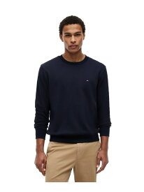 クルーネックスウェットシャツ TOMMY HILFIGER トミーヒルフィガー トップス スウェット・トレーナー ホワイト ネイビー【送料無料】[Rakuten Fashion]