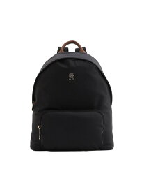 ドームバックパック TOMMY HILFIGER トミーヒルフィガー バッグ トートバッグ ブラック【送料無料】[Rakuten Fashion]