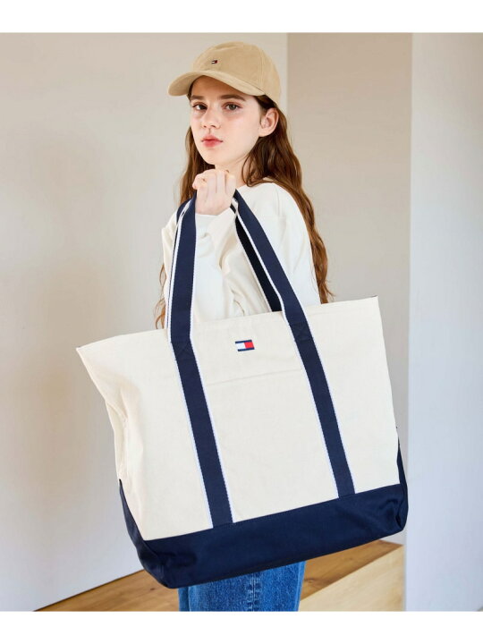 楽天市場】【オンライン限定】トートバッグ TOMMY HILFIGER トミー 