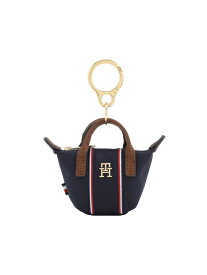 ナノトートバッグチャーム 26SS TOMMY HILFIGER トミーヒルフィガー ファッション雑貨 チャーム・キーチェーン レッド ネイビー【送料無料】[Rakuten Fashion]