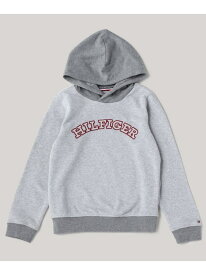 【SALE／50%OFF】(K)TOMMY HILFIGER(トミーヒルフィガー) BOYS モノタイプエンブロイダリーレギュラーパーカー TOMMY HILFIGER トミーヒルフィガー トップス パーカー・フーディー グレー【RBA_E】【送料無料】[Rakuten Fashion]