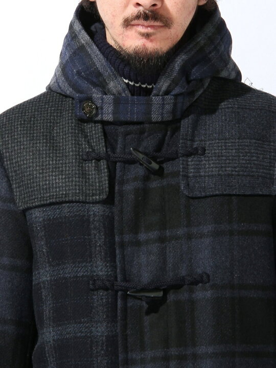 楽天市場】【SALE／70%OFF】(M)パッチワークダッフルコート TOMMY 