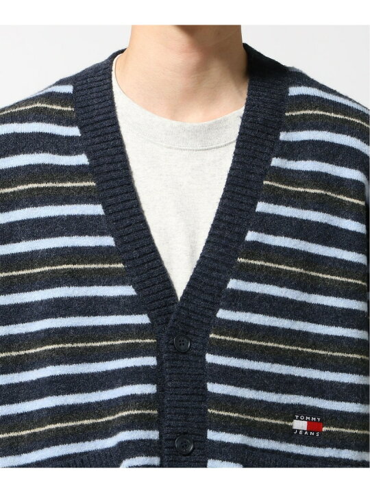 楽天市場】【SALE／50%OFF】ボクシージャカードストライプカーディガン 