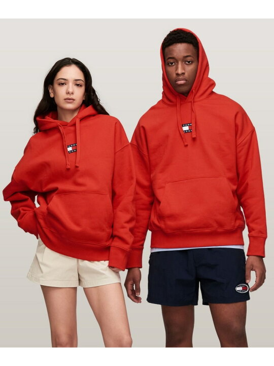 楽天市場】フラッグロゴパーカー TOMMY JEANS トミーヒルフィガー  