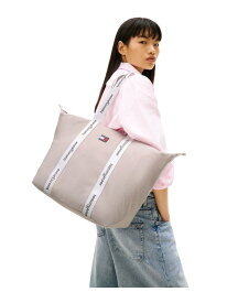 エッセンシャルデイリートートバッグ TOMMY JEANS トミーヒルフィガー バッグ トートバッグ ブラック ベージュ【送料無料】[Rakuten Fashion]