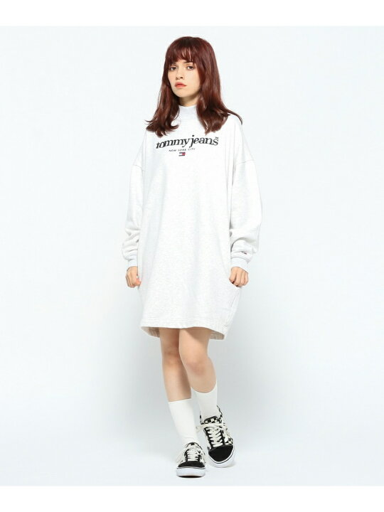 楽天市場】【SALE／60%OFF】ハイネックスウェットワンピース TOMMY 