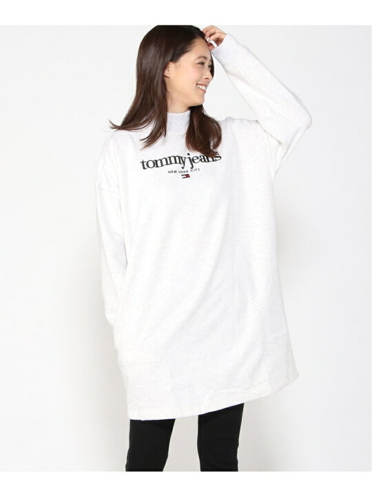 楽天市場】【SALE／60%OFF】ハイネックスウェットワンピース TOMMY 