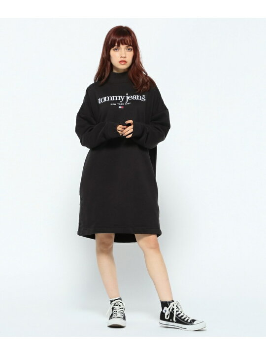楽天市場】【SALE／60%OFF】ハイネックスウェットワンピース TOMMY 