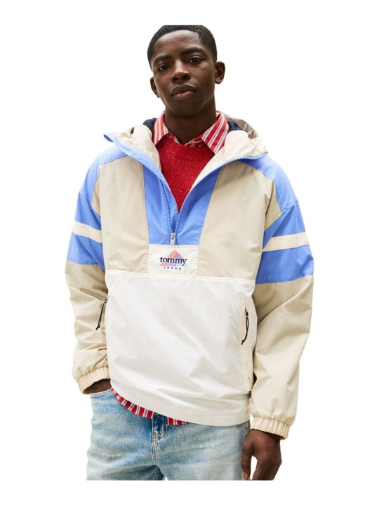 楽天市場】ライトウェイトナイロンアノラック TOMMY JEANS トミー 