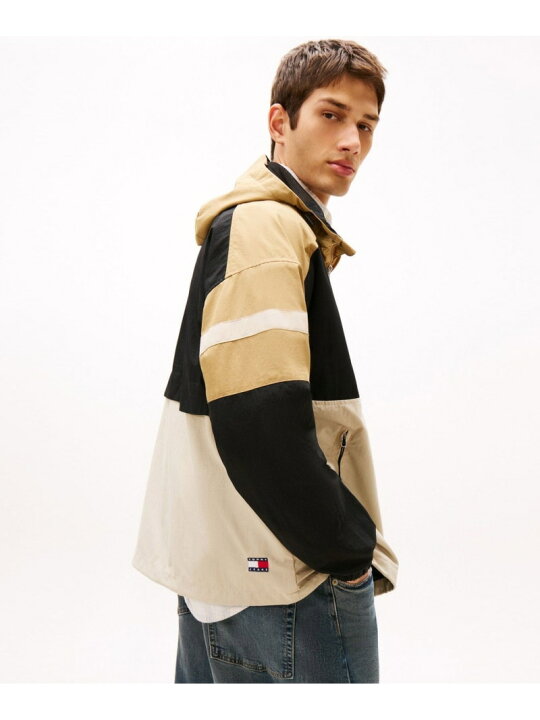 楽天市場】ライトウェイトナイロンアノラック TOMMY JEANS トミー 