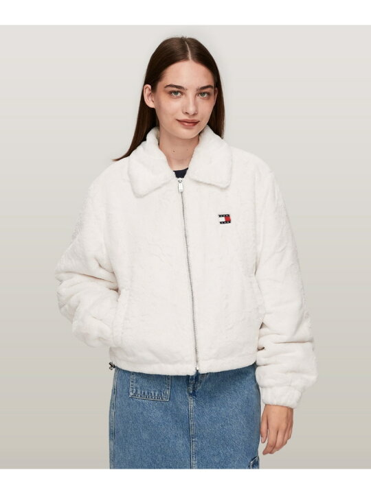 楽天市場】【SALE／50%OFF】フェイクファージャケット TOMMY JEANS 