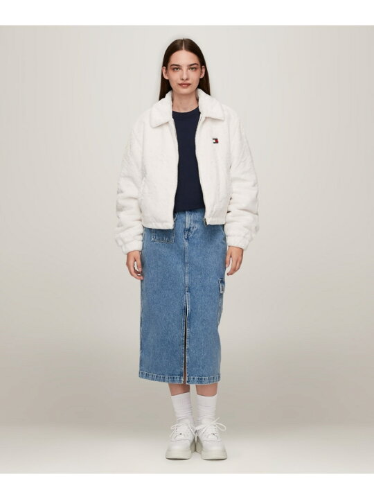 楽天市場】【SALE／50%OFF】フェイクファージャケット TOMMY JEANS 