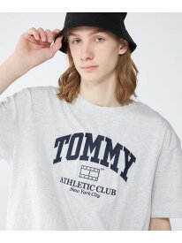 (M)TOMMY HILFIGER(トミーヒルフィガー)TJM REG ATHLETIC CLUB TEE TOMMY HILFIGER トミーヒルフィガー トップス カットソー・Tシャツ グレー ブラック【送料無料】[Rakuten Fashion]