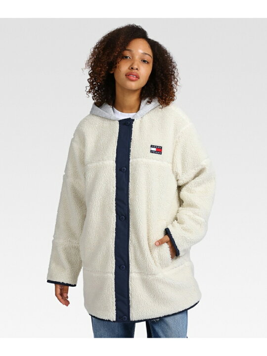 楽天市場】【SALE／50%OFF】リバーシブルシェルパジャケット TOMMY 