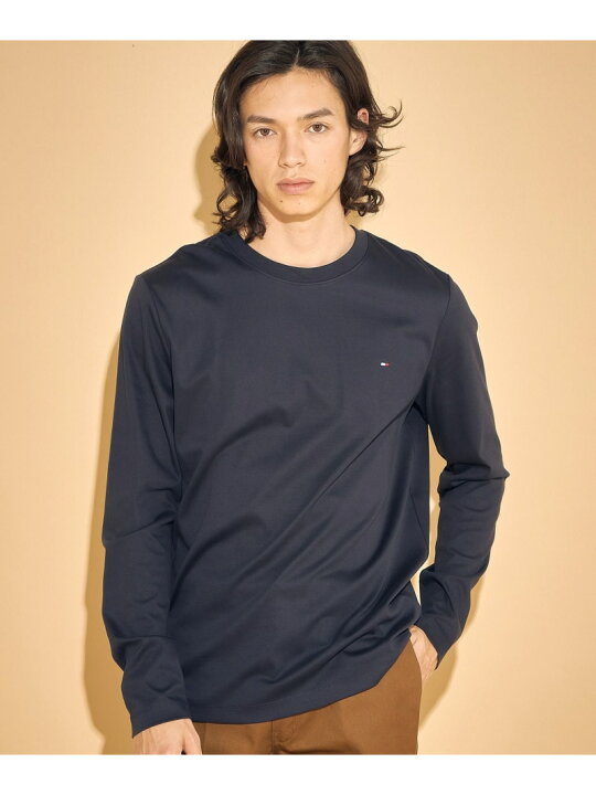 楽天市場】インターロックロングスリーブTシャツ TOMMY HILFIGER 