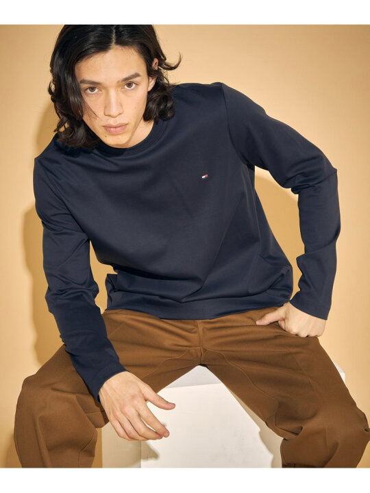 楽天市場】インターロックロングスリーブTシャツ TOMMY HILFIGER 