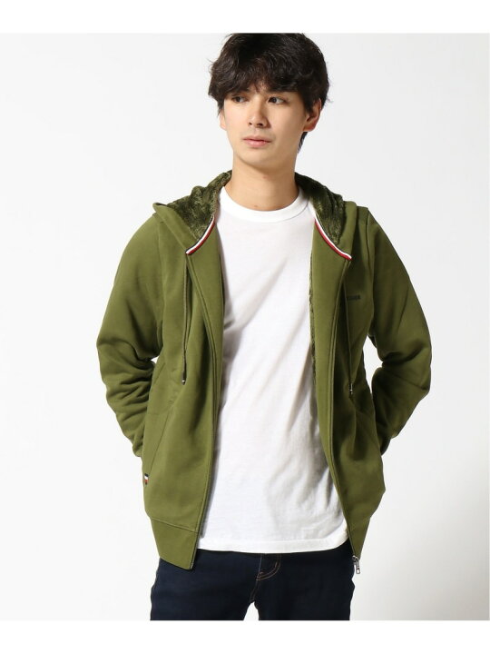 楽天市場】【SALE／60%OFF】ファーライニングジップアップパーカー 