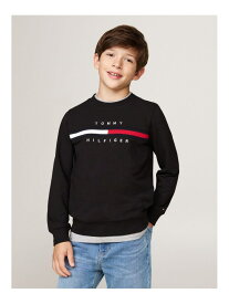 BOYS フラッグロゴトレーナー TOMMY HILFIGER トミーヒルフィガー トップス スウェット・トレーナー グレー ブラック ネイビー ブルー【送料無料】[Rakuten Fashion]