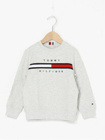 (K)TOMMY HILFIGER(トミーヒルフィガー) BOYS フラッグロゴトレーナー TOMMY HILFIGER トミーヒルフィガー トップス スウェット・トレーナー グレー ネイビー ブラック ブルー【送料無料】[Rakuten Fashion]