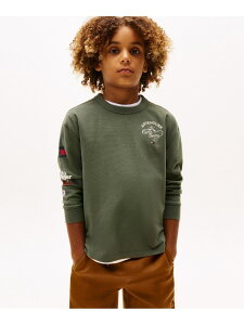 BOYS }[NvgOX[uTVc TOMMY HILFIGER g~[qtBK[ gbvX Jbg\[ETVc zCg O[yz[Rakuten Fashion]