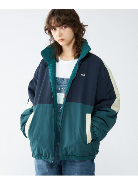楽天市場】【SALE／50%OFF】リバーシブルテディジャケット TOMMY JEANS 