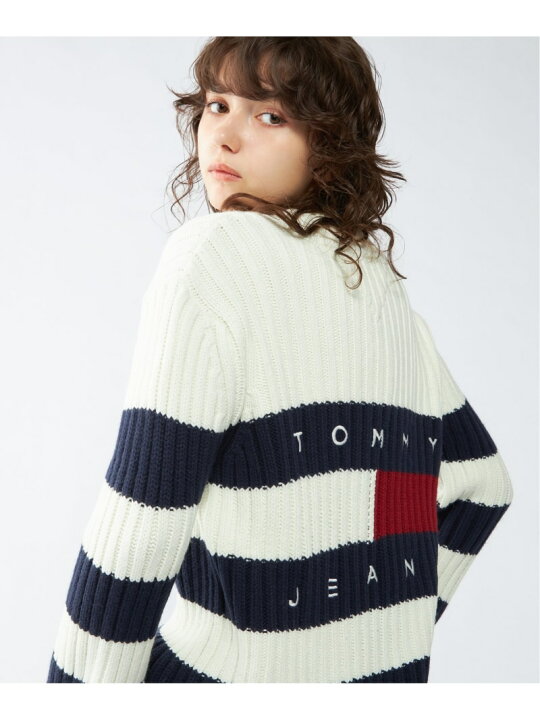 楽天市場】【SALE／30%OFF】バックフラッグカーディガン TOMMY JEANS 