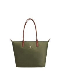 ポペットトートバッグ TOMMY HILFIGER トミーヒルフィガー バッグ その他のバッグ グリーン ピンク【送料無料】[Rakuten Fashion]