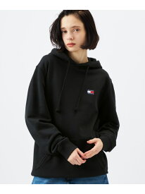 レギュラーバッジパーカー TOMMY JEANS トミーヒルフィガー トップス スウェット・トレーナー ブラウン ブラック ネイビー グリーン【送料無料】[Rakuten Fashion]