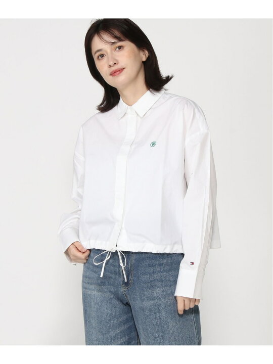楽天市場】【SALE／40%OFF】ブルゾンドローストリングシャツ TOMMY 