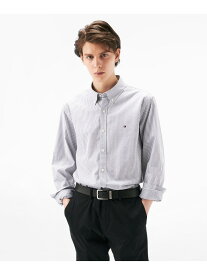 【SALE／40%OFF】オックスフォードストライプロングスリーブシャツ TOMMY HILFIGER トミーヒルフィガー トップス シャツ・ブラウス ブルー ネイビー グリーン ピンク【RBA_E】【送料無料】[Rakuten Fashion]