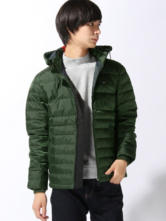 楽天市場】【SALE／70%OFF】(M)フーデットダウンボマー TOMMY HILFIGER 