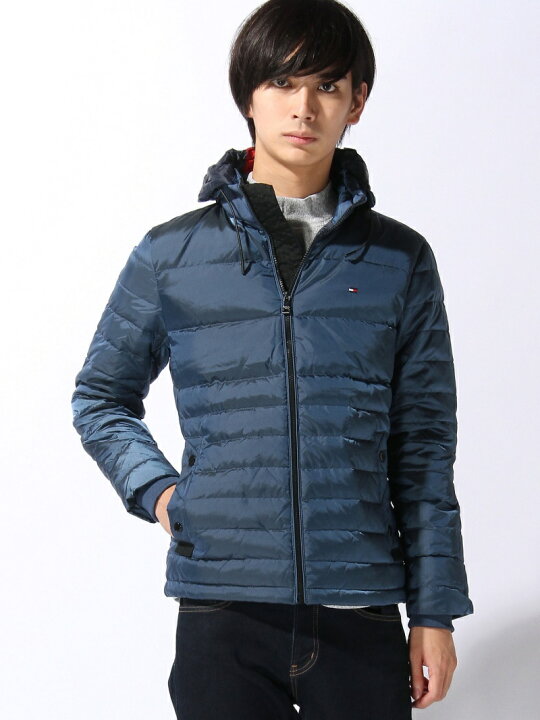 楽天市場】【SALE／70%OFF】(M)フーデットダウンボマー TOMMY HILFIGER  