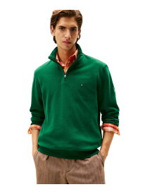 ギフティングフレンチリブ1/4ジッププルオーバー TOMMY HILFIGER トミーヒルフィガー トップス スウェット・トレーナー ベージュ ピンク ブラック ホワイト グリーン【送料無料】[Rakuten Fashion]