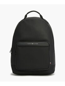 ロゴ入りバックパック TOMMY HILFIGER トミーヒルフィガー バッグ リュック・バックパック ブラック【送料無料】[Rakuten Fashion]