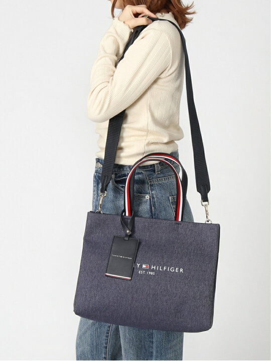 楽天市場】【SALE／40%OFF】ミニデニムトートバッグ TOMMY HILFIGER 