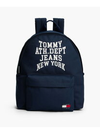 マルチグラフィックドームバックパック TOMMY JEANS トミーヒルフィガー バッグ リュック・バックパック ネイビー【送料無料】[Rakuten Fashion]