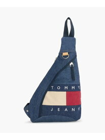 デニムスリングバッグ TOMMY JEANS トミーヒルフィガー バッグ その他のバッグ ブルー【送料無料】[Rakuten Fashion]