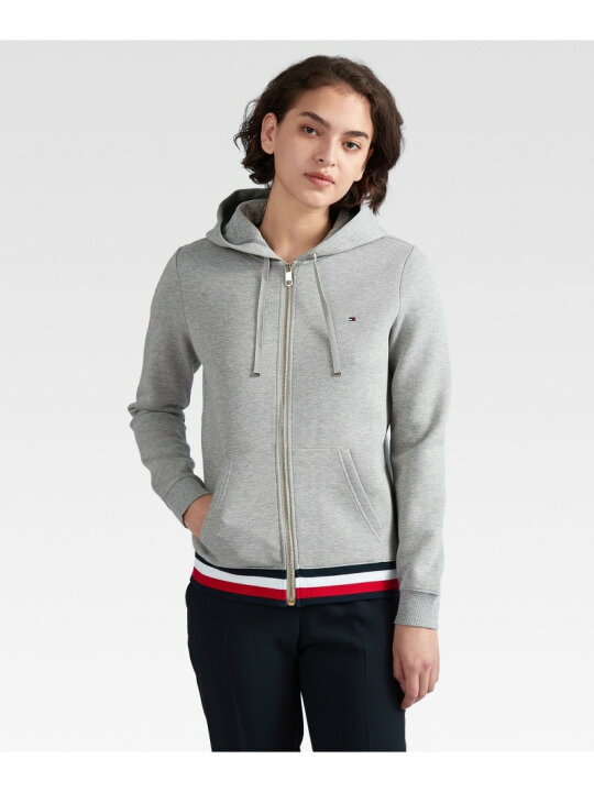 楽天市場】ベーシック ジップアップ パーカー TOMMY HILFIGER トミー 