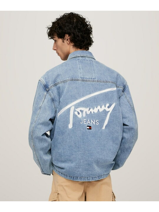 楽天市場】【SALE／30%OFF】デニムシグネチャーシャケット TOMMY JEANS  