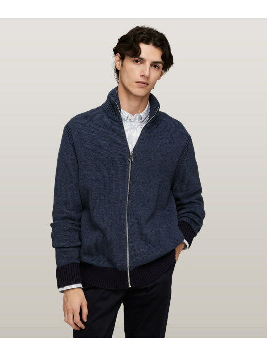 楽天市場】【SALE／34%OFF】ジップアップニットジャケット TOMMY 