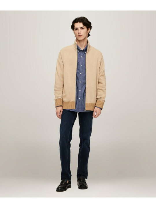 楽天市場】【SALE／34%OFF】ジップアップニットジャケット TOMMY 