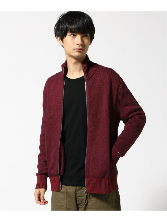 楽天市場】ジップアップニットジャケット TOMMY HILFIGER トミー 
